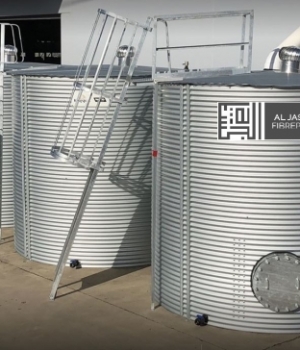Galvanized pressed steel Sectional Fire water Storage tanks