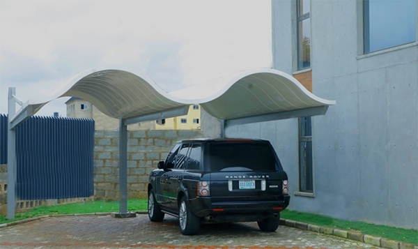 Fiberglass Car Park sheds