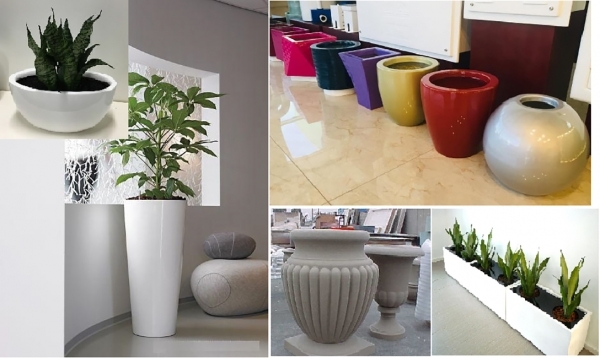 Fiberglass Flower pots